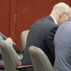 George Zimmerman and lawyers at pretrial hearing (Joe Burbank-Pool/Getty Images)